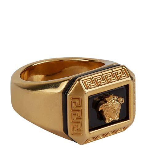 versace mens silver ring|Versace gold chains for men.